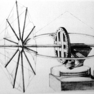 The mobile mechanism of the windmill.