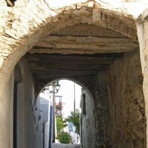 Arched alley in Marpissa.